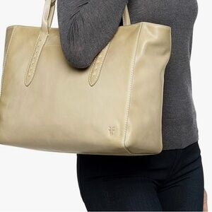 Frye Reed leather zip tote